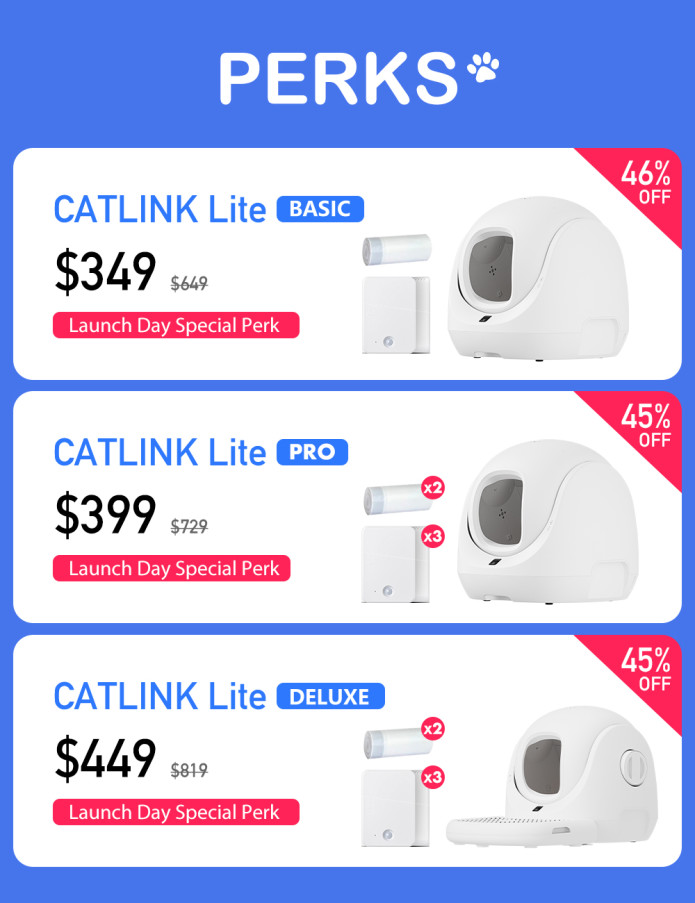 Catlink Lite:New Gen Premium&Affordable Litter Box – Xiaomi Crowdfunding