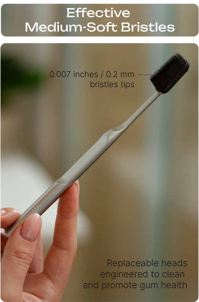 World first stainlesssteel reusable toothbrush Indiegogo
