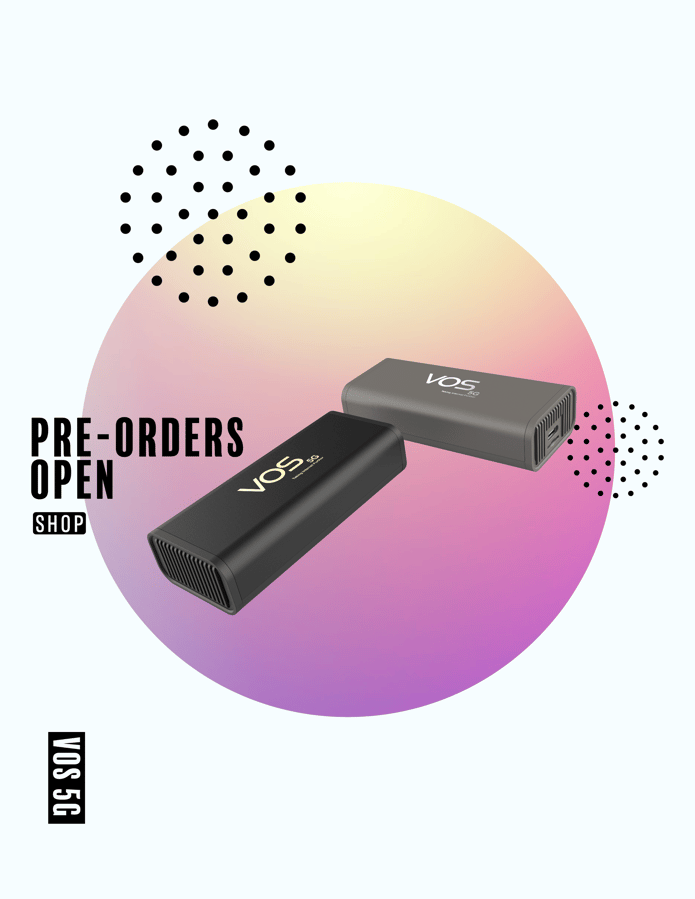 VOS 5G dongle Indiegogo
