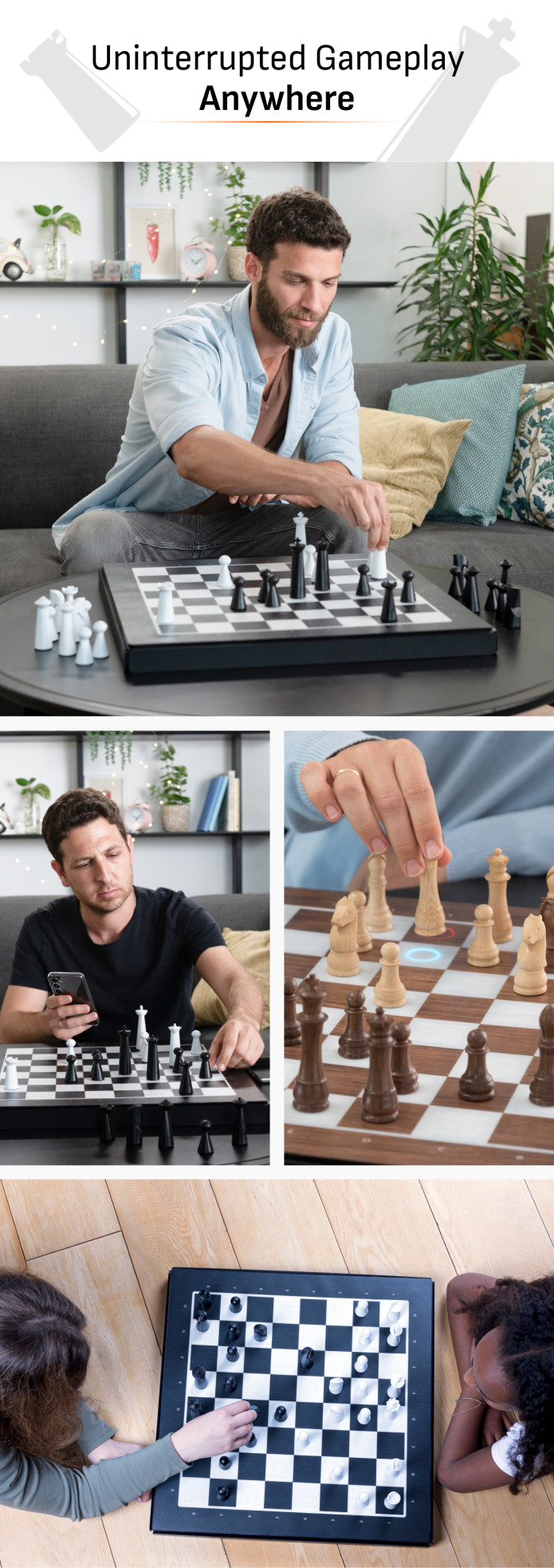 GoChess revolutionizes chess with robotically moving pieces