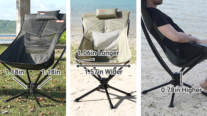 Talon 360 Degrees Outdoor Mega Size Foldable Chair