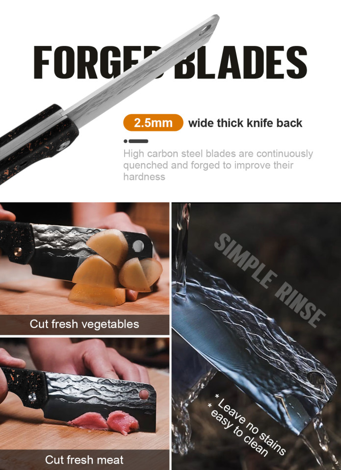 Foodie - Folding Chef Knife