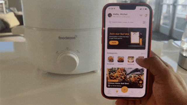 Foodease: All-in-One Automatic Smart Cooking Appliance by foodease —  Kickstarter