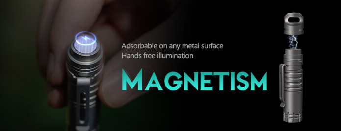 Titanium Rechargeable Quick Release Flashlight | Indiegogo