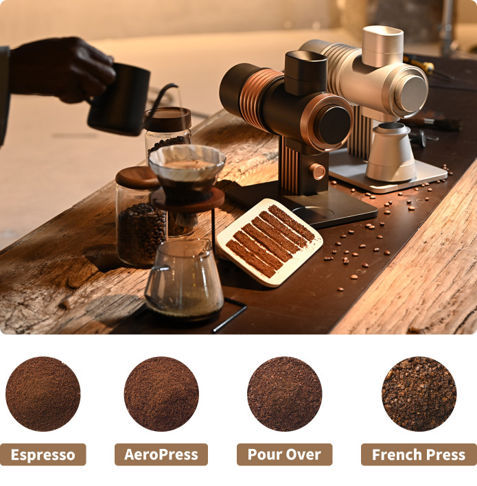 Gevi Burr Coffee Grinder, Adjustable Burr Mill with 35 Precise Grind  Settings