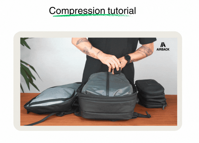 Airback Compression Backpack