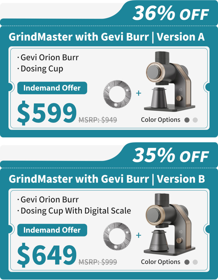 Gevi Burr Coffee Grinder, Adjustable Burr Mill with 35 Precise Grind  Settings