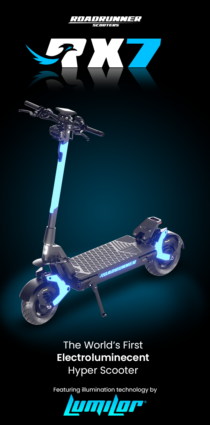 RoadRunner RX7 Premium Electric Scooter Indiegogo