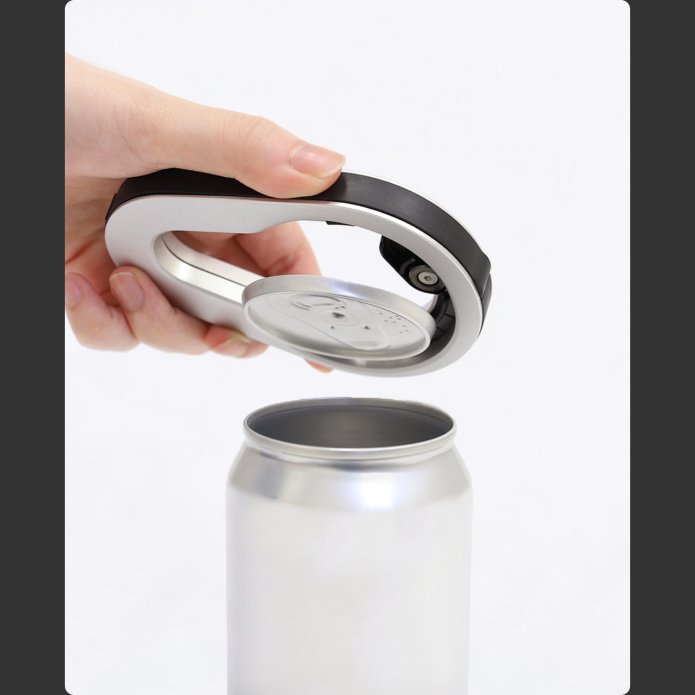 Image of a can with a lid that won't fall off