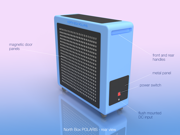 North Box Polaris - rear view