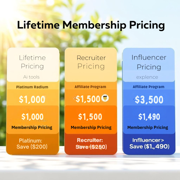 Lifetime Membership Pricing