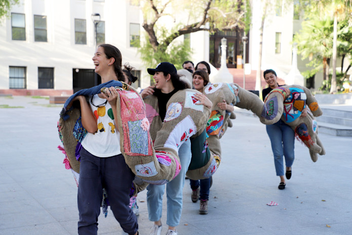 Abrazo Entramado 1.0 (2022), Tere Chad, Cordelia Rizzo / CC BY NC-SA CONARTE