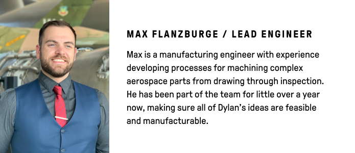Max Flanzburge Lead Engineer of Terra Bikes an electric motorcycle brand