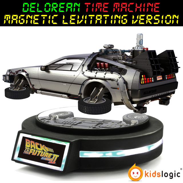 Magnetic Levitating 1/20 DeLorean Time Machine in 2023