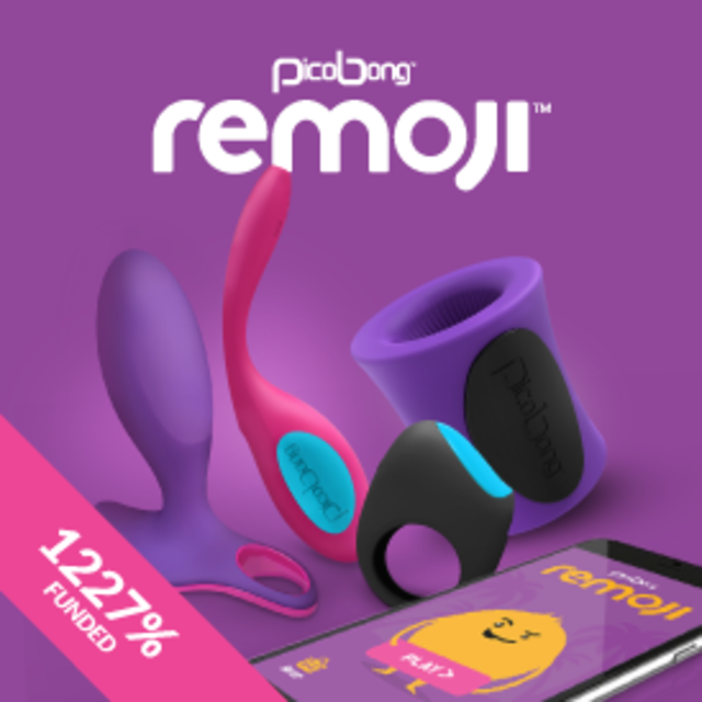 Track Cutting Edge Sex Toys Powered by Remoji App s Indiegogo