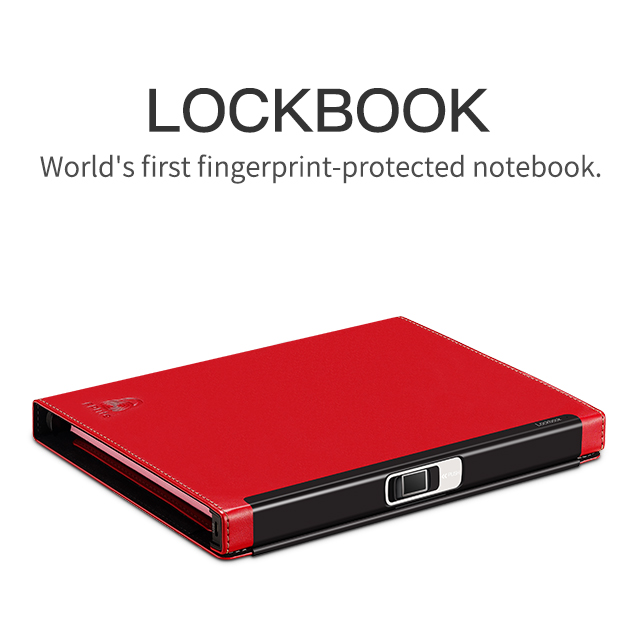 Lockbook: the first fingerprint-protected notebook ... - 640 x 640 png 152kB