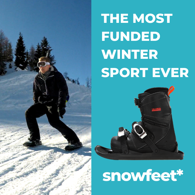 Track Snowfeet II: Attachments That Turn Shoes Into Skis's ...