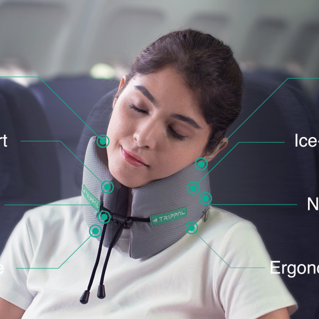 Track Trippal - Travel Pillow With All-rounded Support's Indiegogo 