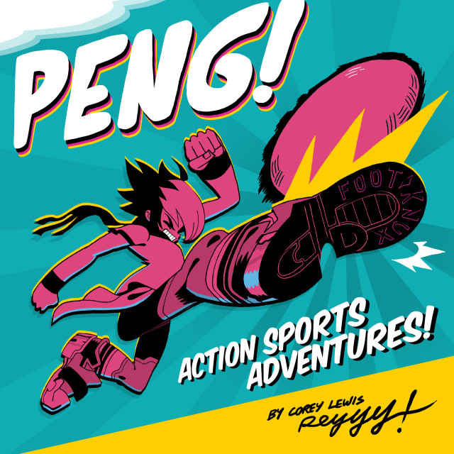 Track PENG! Action Sports Adventures Graphic Novel!'s Indiegogo
