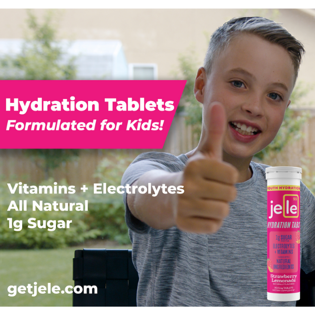 Track Jele Hydration Tablets for Kids's Indiegogo campaign on BackerTracker