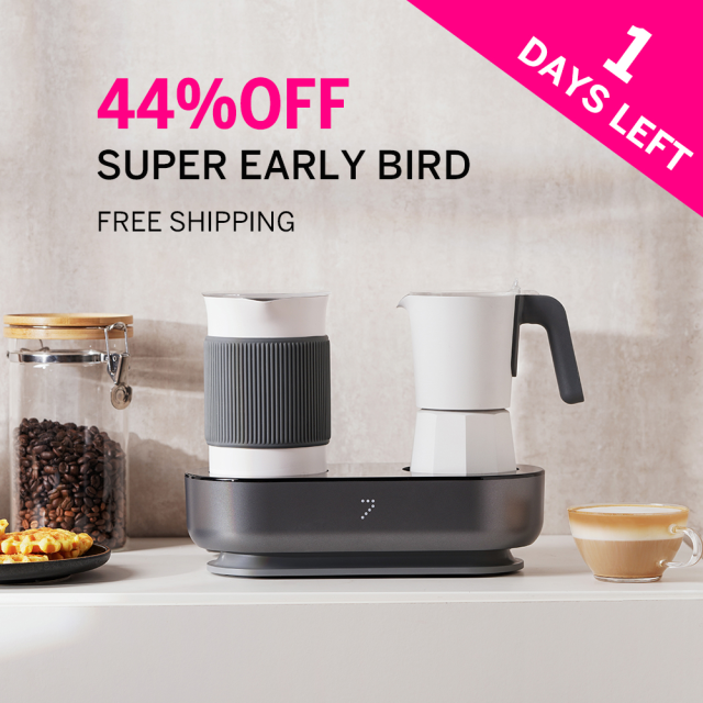 Track Seven & Me Make Coffee Espresso at Home in 3 Mins's Indiegogo
