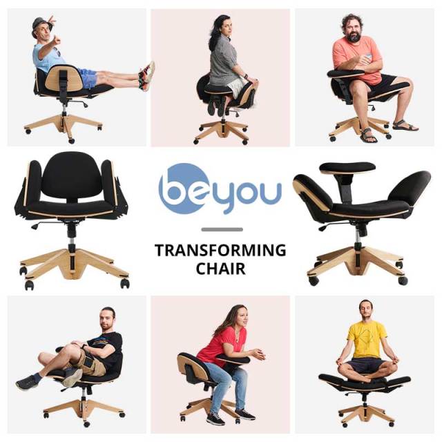 Track Beyou Transforming Chair With 10 Ways You Can Sits Indiegogo