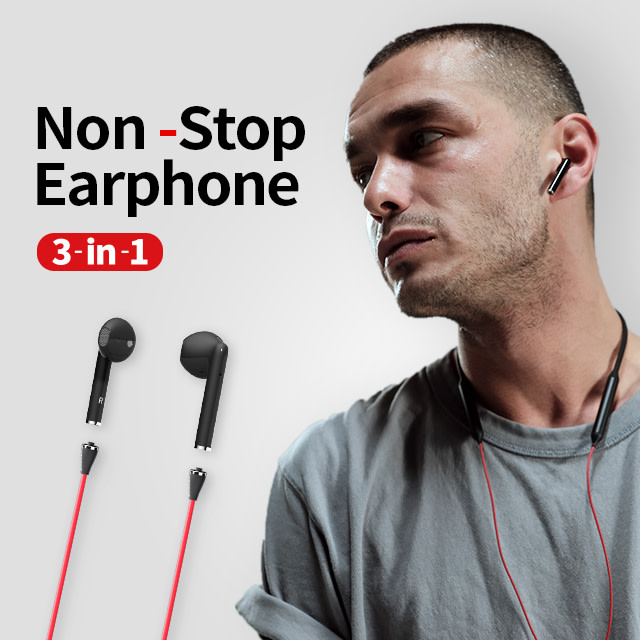 mivo 3 in 1 earbuds