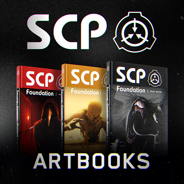 SCP Foundation Artbook Black Journal by Para Books