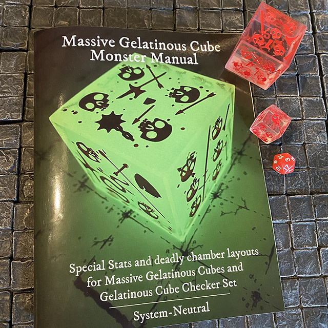 Track Massive Gelatinous Cube Monster Manual Minis Dice's Indiegogo