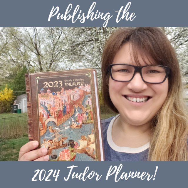 Track Publishing the 2024 Tudor Planner!'s Indiegogo campaign on