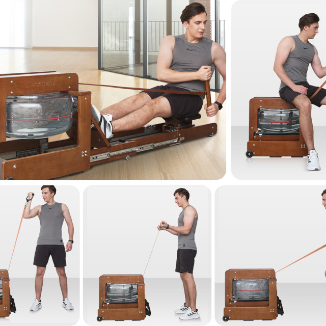 Track JoySong Gympad Most Compact Water Rower&Home Gym's Indiegogo