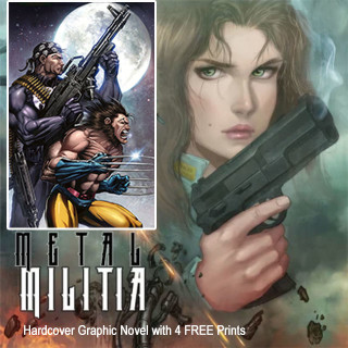 Metal Militia Hardcover Graphic Novel