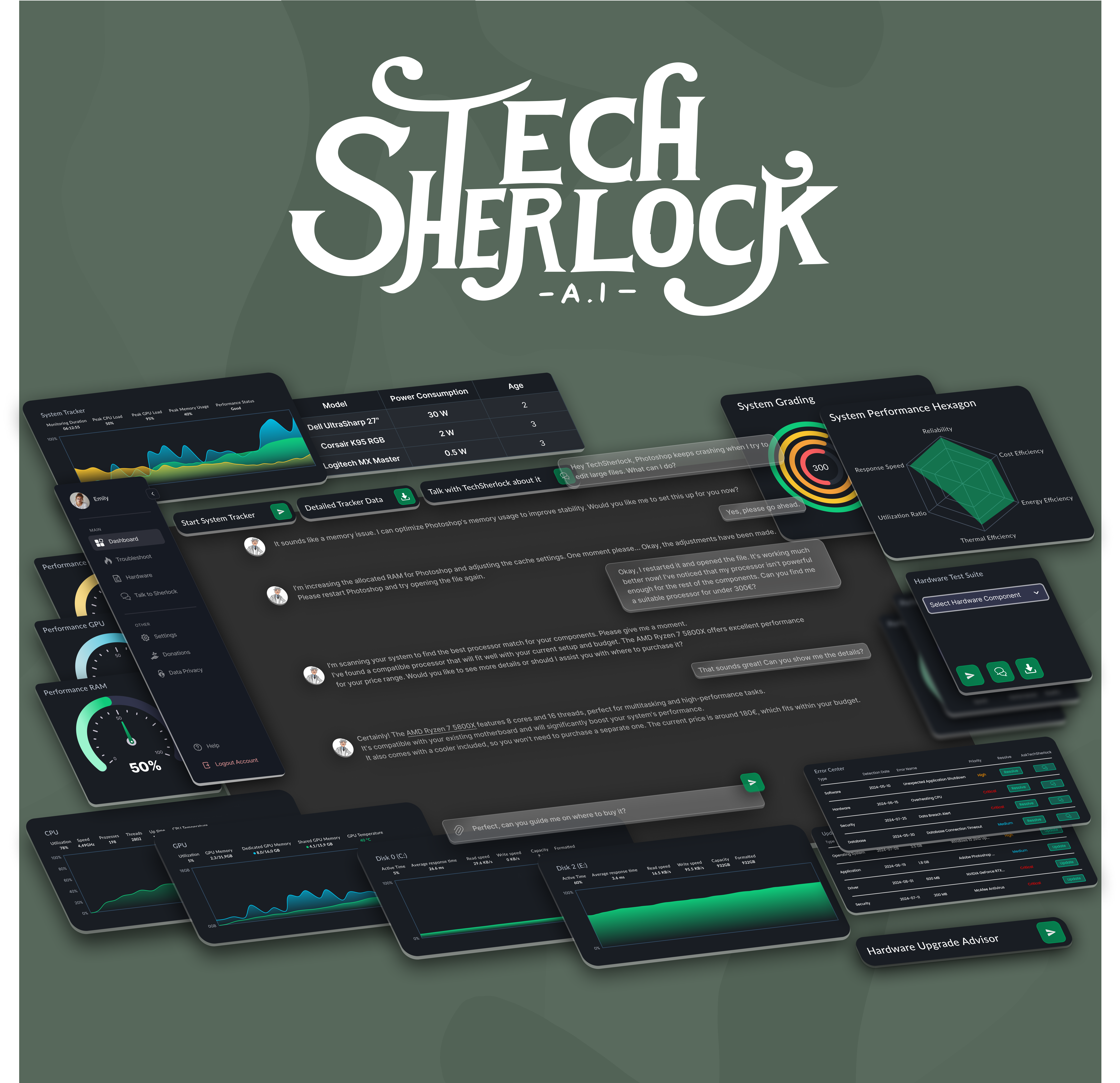 TechSherlock: Your Personal PC Assistant