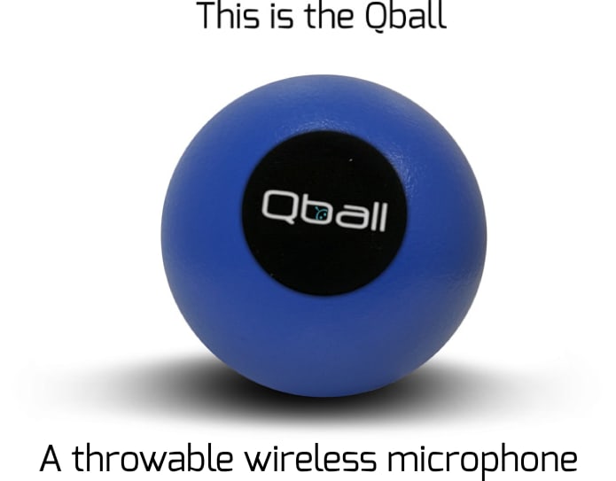 Qball Microphone You Can Throw, Drop, or Roll Indiegogo