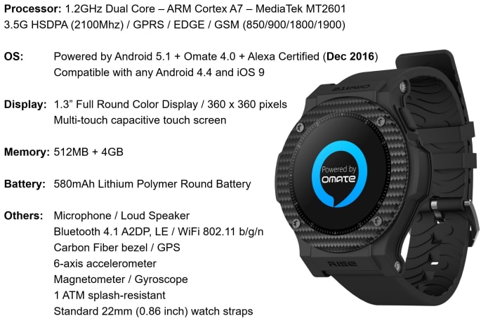 actofit rise smartwatch
